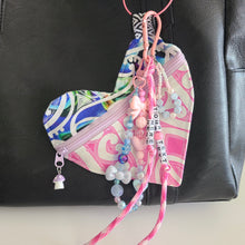 Load image into Gallery viewer, Heart Coin Pouch Bag Charms