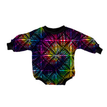 Load image into Gallery viewer, Oversized Sweater Romper Polynesian