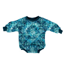 Load image into Gallery viewer, Oversized Sweater Romper Polynesian