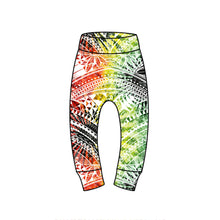 Load image into Gallery viewer, Grow With Me Pants Polynesian Style