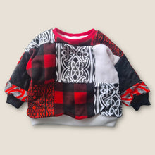 Load image into Gallery viewer, Colour Blocked Patchwork Sweater