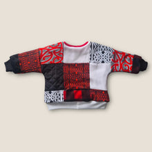 Load image into Gallery viewer, Colour Blocked Patchwork Sweater