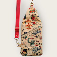 Load image into Gallery viewer, Remade Mini Sling Pouch