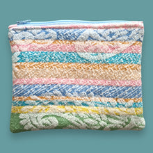 Load image into Gallery viewer, Remade Quilted Zipper Pouch