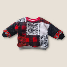 Load image into Gallery viewer, Colour Blocked Patchwork Sweater