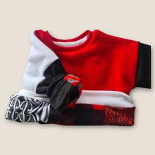 Load image into Gallery viewer, Colour Blocked Patchwork Sweater