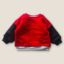 Load image into Gallery viewer, Colour Blocked Patchwork Sweater