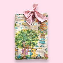 Load image into Gallery viewer, Remade Quilted Book Sleeve