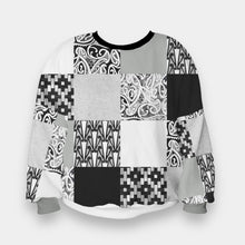 Load image into Gallery viewer, Adult Oversized Patchwork Sweater Pre Order