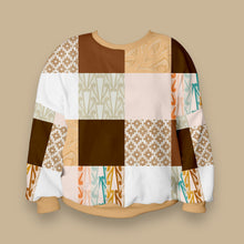 Load image into Gallery viewer, Adult Oversized Patchwork Sweater Pre Order