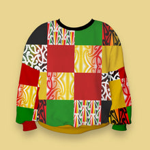 Load image into Gallery viewer, Adult Oversized Patchwork Sweater Pre Order