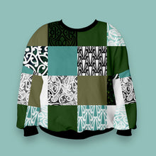 Load image into Gallery viewer, Adult Oversized Patchwork Sweater Pre Order
