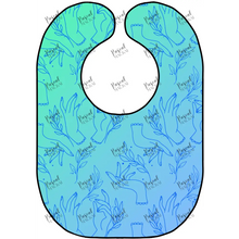 Load image into Gallery viewer, Celestial Bibs Hand/Leaves