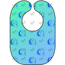 Load image into Gallery viewer, Celestial Bibs Wave/Moon