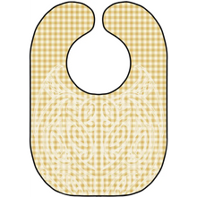 Load image into Gallery viewer, Gingham Tahi Bib Mustard