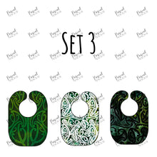 Load image into Gallery viewer, Pounamu Greenstone Jade Baby Bibs