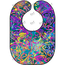Load image into Gallery viewer, Maori Brights Splatter Bibs