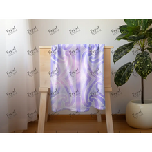 Load image into Gallery viewer, New Design Minky Baby Blankets Pre Order Lavendar Blanket