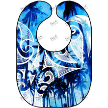 Load image into Gallery viewer, O.g Collection Blue Palms Bibs
