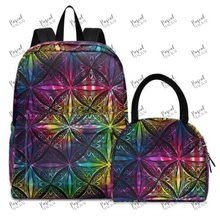 Load image into Gallery viewer, Pre Order Backpack & Lunch Box Set Poly Tie Dye /