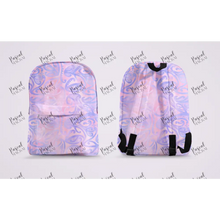 Load image into Gallery viewer, Pre Order Maori And Polynesian Pastel Backpacks Lavender/Pink Design 2
