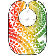 Load image into Gallery viewer, Rasta Series Og Poly White Bibs