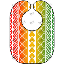 Load image into Gallery viewer, Rasta Series Poly 10 White Bibs