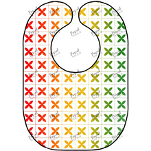 Load image into Gallery viewer, Rasta Series Poly 3 White Bibs