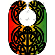 Load image into Gallery viewer, Rasta Series Rima Black Bibs