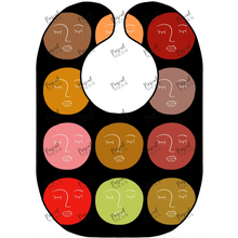 Load image into Gallery viewer, Retro Art Bibs Faces