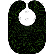 Load image into Gallery viewer, Retro Art Bibs Green Leaves