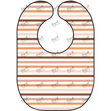 Load image into Gallery viewer, Retro Bibs Peace Stripe