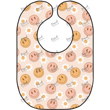 Load image into Gallery viewer, Retro Bibs Smile Daisy