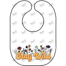 Load image into Gallery viewer, Retro Bibs Stay Wild