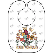Load image into Gallery viewer, Retro Bibs Sun Child