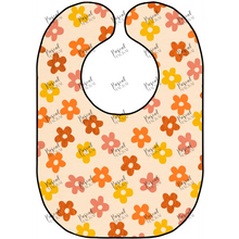 Load image into Gallery viewer, Retro Vibe Bibs Little Flowers