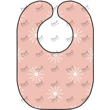 Load image into Gallery viewer, Retro Vibe Bibs Rose Sun