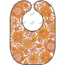 Load image into Gallery viewer, Retro Vibe Bibs Vintage Flowers