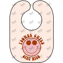Load image into Gallery viewer, Slogan Bibs Flower Child