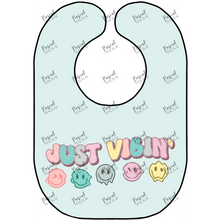 Load image into Gallery viewer, Slogan Bibs Vibin’