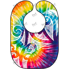 Load image into Gallery viewer, Tie Die Rainbow Toru Bibs