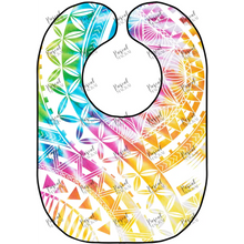 Load image into Gallery viewer, Tie Die Sunburst Wha Bibs