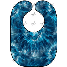 Load image into Gallery viewer, Tie Dye Bibs Navy