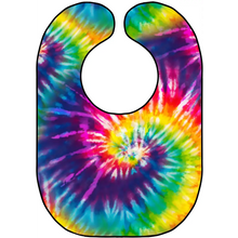 Load image into Gallery viewer, Tie Dye Bibs Rainbow