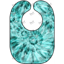 Load image into Gallery viewer, Tie Dye Bibs Teal