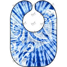 Load image into Gallery viewer, Tie Dye Indigo Toru Bibs