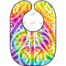 Load image into Gallery viewer, Tie Dye Light Rua Bibs