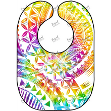 Load image into Gallery viewer, Tie Dye Light Wha Bibs
