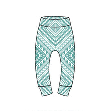 Load image into Gallery viewer, Grow With Me Pants Polynesian Style
