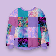 Load image into Gallery viewer, Adult Oversized Patchwork Sweater Pre Order
